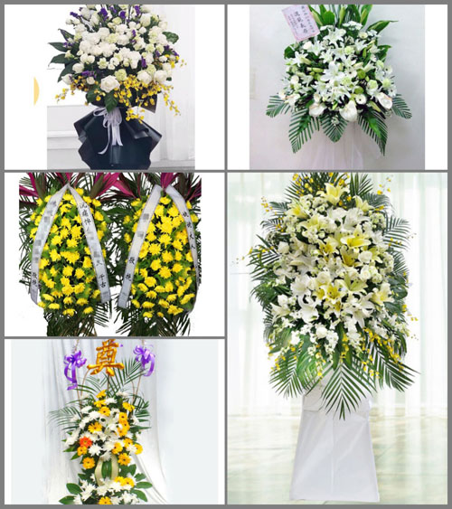 北京房山区周口店地区云峰寺村白事花篮预定